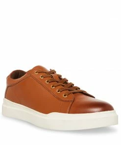 STEVEMADDEN TILTON COGNAC LEATHER MEN'S