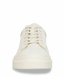 STEVEMADDEN MEN'S TILTON WHITE LEATHER