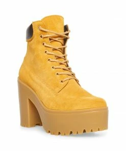 SteveMadden TINDRA TAN SUEDE WOMEN’S SHOES