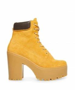 SteveMadden TINDRA TAN SUEDE WOMEN’S SHOES