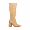 SteveMadden WOMEN’S SHOES TOVE TAN NUBUCK