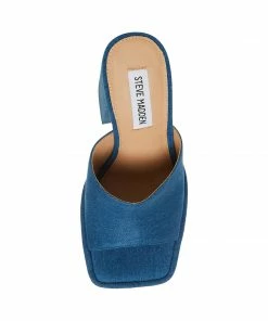 STEVEMADDEN NEW & NOW TRIXIE DENIM FABRIC