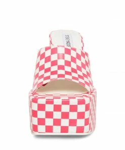SteveMadden TRIXIE PINK/WHITE As Seen On TikTok