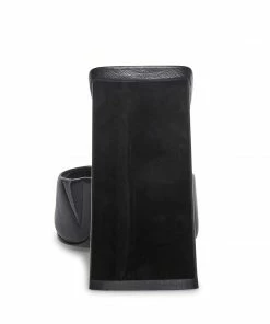 SteveMadden TWISTS BLACK LEATHER