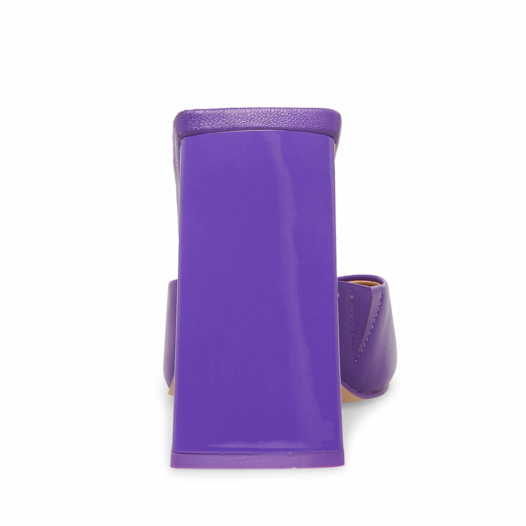 STEVEMADDEN TWISTS PURPLE LEATHER