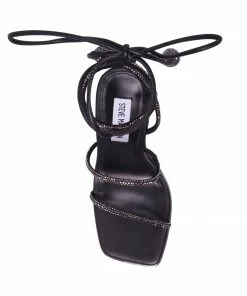 SteveMadden Rhinestones UNVEIL BLACK