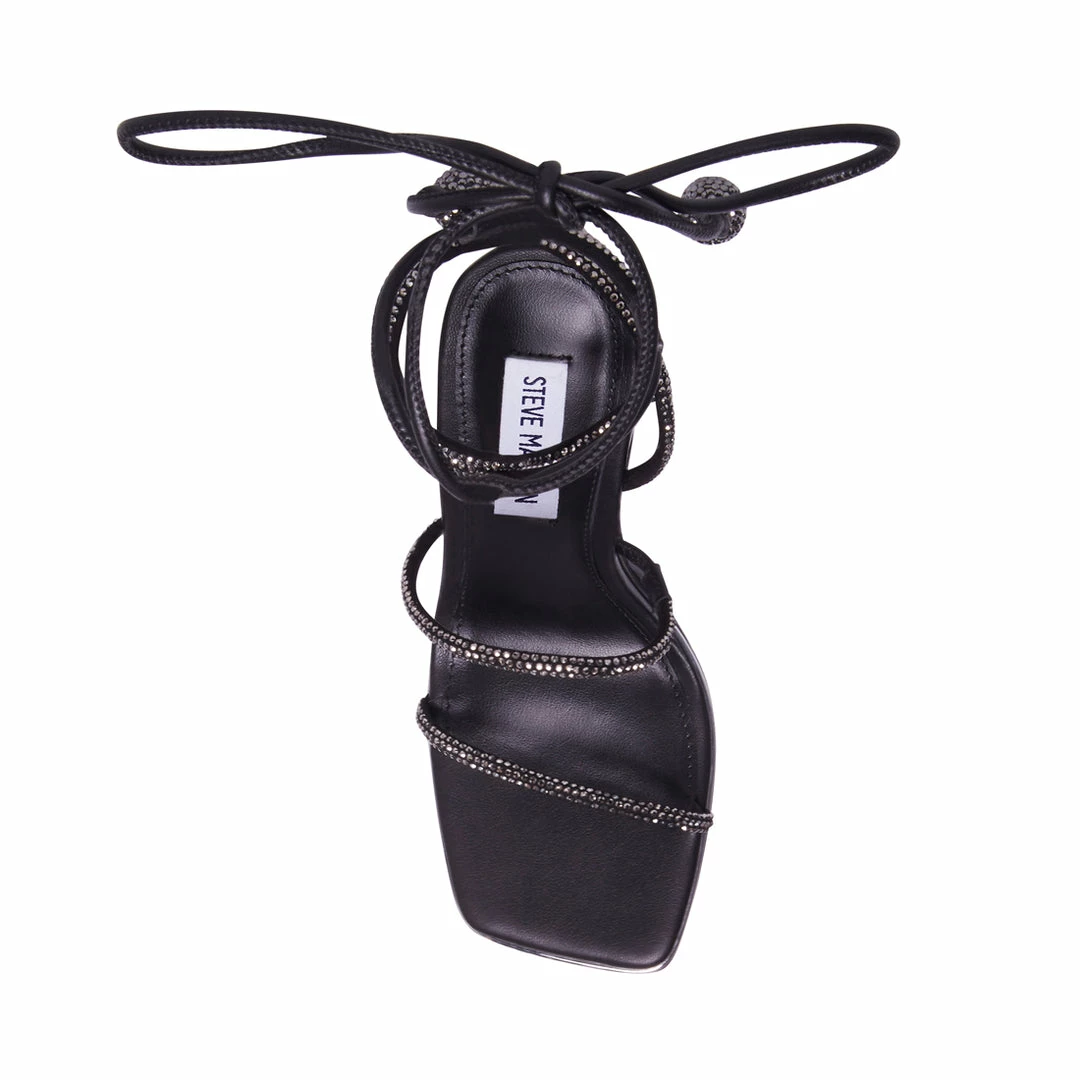 SteveMadden Rhinestones UNVEIL BLACK