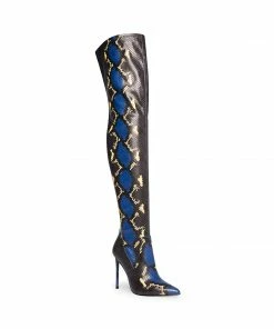 SteveMadden VAVA BLUE SNAKE