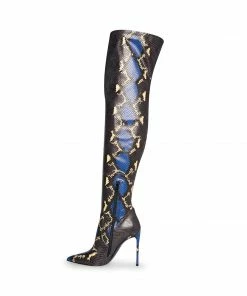 SteveMadden VAVA BLUE SNAKE