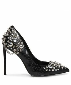 SteveMadden VERONICKA BLACK MULTI Rhinestones