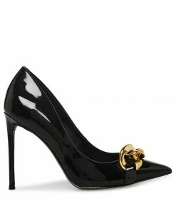 STEVEMADDEN VITALITY BLACK PATENT NEW & NOW