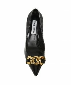 STEVEMADDEN VITALITY BLACK PATENT NEW & NOW