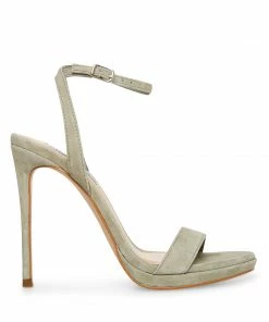 SteveMadden WAFER GREEN SUEDE