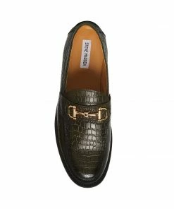 SteveMadden WALLACE GREEN CROCODILE NEW & NOW