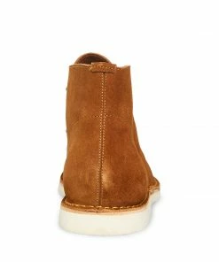 STEVEMADDEN Shop All WALLY COGNAC SUEDE