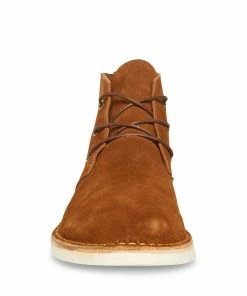 STEVEMADDEN Shop All WALLY COGNAC SUEDE