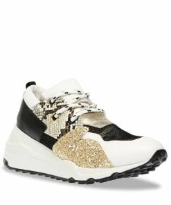 Recurate CLIFF WHITE/GOLD LEATHER - SM REBOOTED