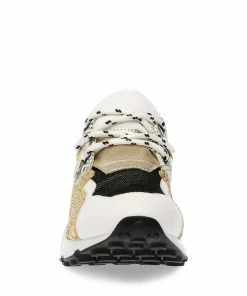 Recurate CLIFF WHITE/GOLD LEATHER - SM REBOOTED