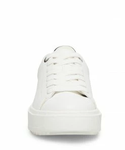 SteveMadden CATCHER WHITE BLACK Shop All