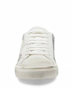 SteveMadden RUBIE SILVER GLITTER Rhinestones