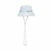 STEVEMADDEN ACCESSORIES DRAWTRING BUCKET HAT LIGHT BLUE