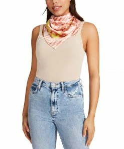 STEVEMADDEN MIXED ANIMAL PRINT BANDANA ROSE Shop All