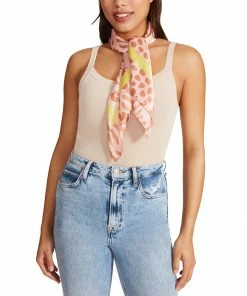 STEVEMADDEN MIXED ANIMAL PRINT BANDANA ROSE Shop All