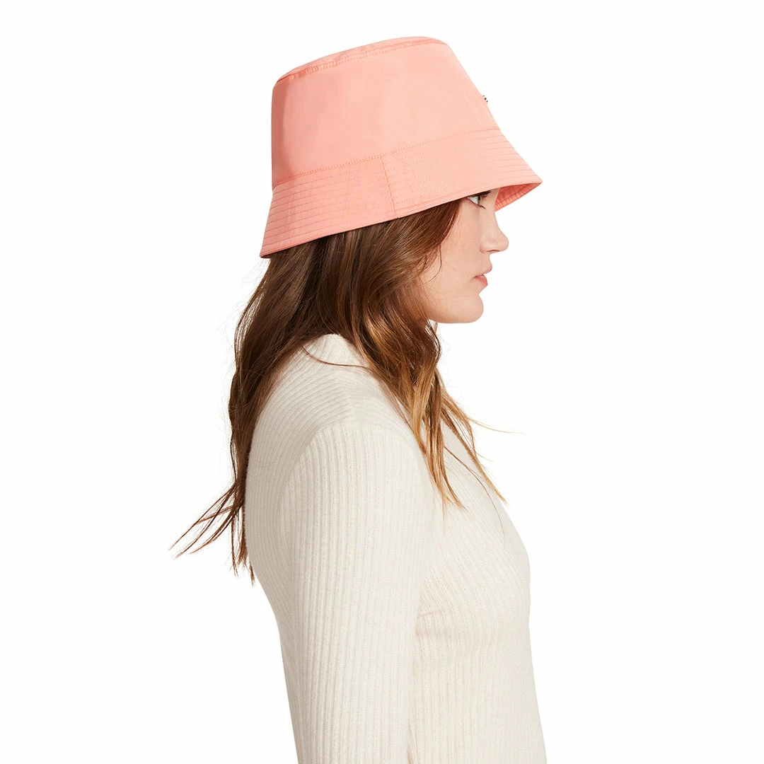 SteveMadden Shop All NYLON BUCKET HAT CORAL