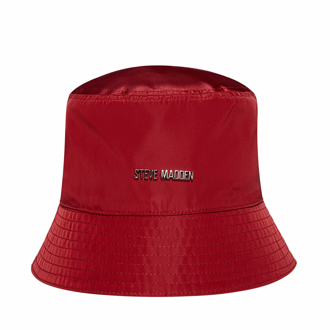 SteveMadden NYLON BUCKET HAT WINE Shop All