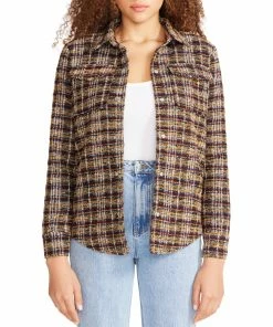 SteveMadden WORK HARD PLAY HARD SHACKET RUST MULTI Jackets & Coats