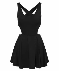 STEVEMADDEN GRIND IT OUT DRESS BLACK
