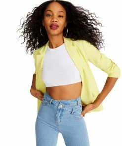 SteveMadden NEON YELLOW BLAZER