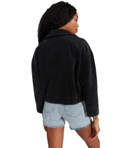 SteveMadden CORDUROY JACKET BLACK Shop All