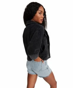 SteveMadden CORDUROY JACKET BLACK Shop All