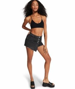 SteveMadden BLACK DENIM SKORT Shop All