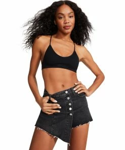SteveMadden BLACK DENIM SKORT Shop All