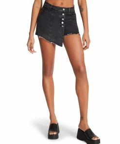 SteveMadden BLACK DENIM SKORT Shop All