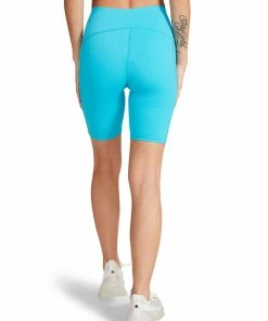 SteveMadden ACTIVE BIKE SHORT TURQUOISE WOMEN'S CLOTHING