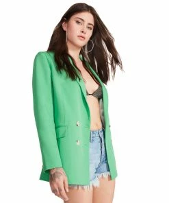 STEVEMADDEN BOYFRIEND BLAZER GREEN Shop All