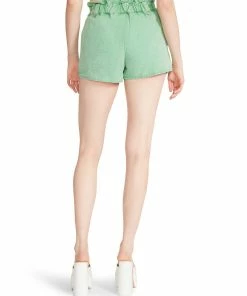 STEVEMADDEN PAPERBAG SHORTS GREEN