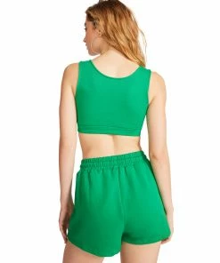 STEVEMADDEN SWEATSHORT SET GREEN