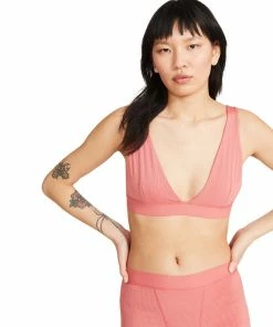STEVEMADDEN BOY SHORT SET PINK WOMEN'S CLOTHING
