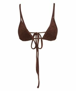 STEVEMADDEN TERRY CLOTH SET BROWN