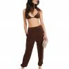 STEVEMADDEN TERRY CLOTH SET BROWN