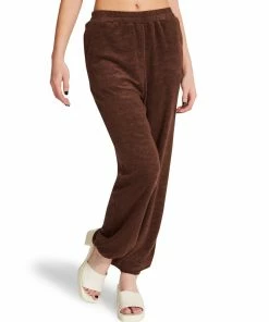 STEVEMADDEN TERRY CLOTH SET BROWN