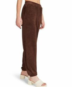 STEVEMADDEN TERRY CLOTH SET BROWN