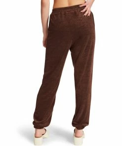 STEVEMADDEN TERRY CLOTH SET BROWN