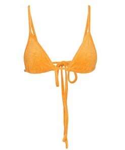STEVEMADDEN TERRY CLOTH SET ORANGE
