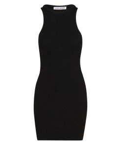 STEVEMADDEN OPEN BACK DRESS BLACK