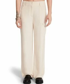 STEVEMADDEN WIDE LEG CARGO PANT BEIGE